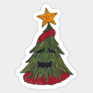 Festive Tree Guardian Don't Starve Fanart Sticker